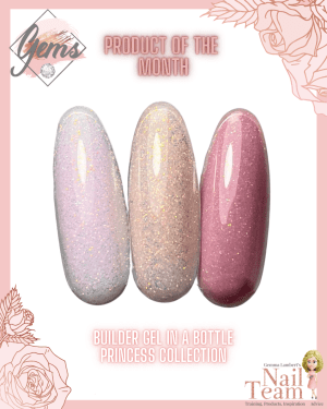 Gems builder gel in a bottle Princess Collection