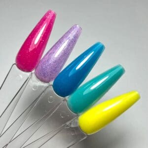 Gems coloured acrylic Budding Romance collection